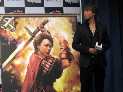 ゲームに登場することにTAKAHIROは「剣士のような世界観に憧れていました！」と笑顔に