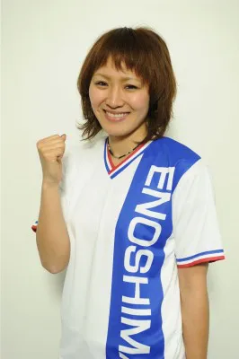 「エリアの騎士」のサポーターに就任した女子サッカー日本代表の丸山桂里奈選手