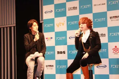 【写真】西川は、吉田尚記ニッポン放送アナウンサーと、濃密なアニメ談義を交わした