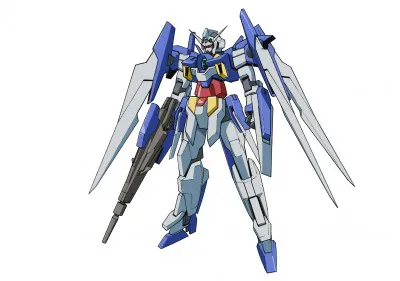 ガンダムAGE-2は、AGE-1の戦闘データなどを解析して開発された新世代のガンダム