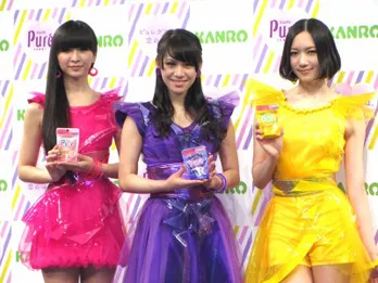 Perfume・あ～ちゃんが「ハイパーおいしい! 」とピュレグミに夢中！