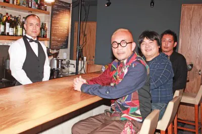 【写真】竹中（写真中央）と映画について熱く語り合った俳優の田中要次（写真左）、井口昇監督（写真中央右）、入江悠監督（写真右）