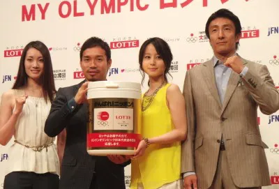 ロンドン五輪に出場する日本代表選手団を応援するラジオ番組「MY OLYMPIC」の公開収録が行われた