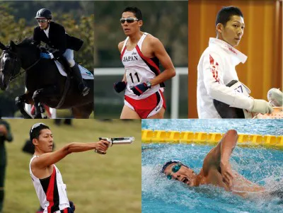 「真のオリンピック競技」と呼ばれる近代五種。フェンシング、水泳、馬術、射撃、ランニングを1日でこなして競う