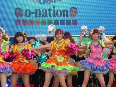 アイドリング!!!はオープニングでもダンスを披露！ 「今までで一番ダンスを練習しました」と菊地亜美