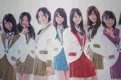 全メンバーの等身大ポスター、SKE48部分