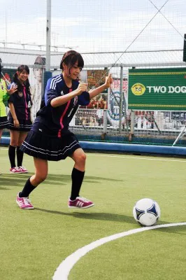 サッカー王国・静岡出身の深川麻衣は「ゴールが決まって安心しました！」