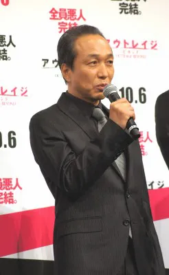 「北野監督に心からお礼を言いたいと思います」と心境を語る小日向文世