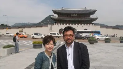 「たけしのTVタックル　秋の3時間SP」で韓国を訪問した江川達也氏と言語学者・金慶珠氏