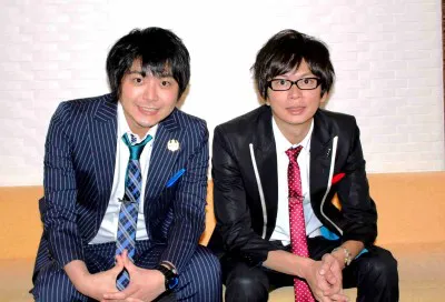 毎年恒例となった単独公演のDVD｢レインボー｣をリリースする磁石の佐々木優介(写真左)と永沢たかし(同右)