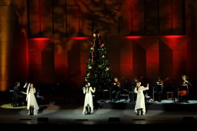 Kalafinaがクリスマスライブを開催 弦楽四重奏とピアノでのアレンジに のべ4000人が酔いしれた 芸能ニュースならザテレビジョン