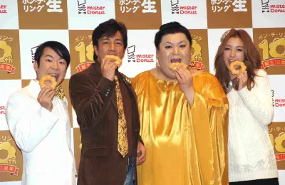 ダンディ坂野、野口五郎、マツコ・デラックス、木下優樹菜(写真左から)