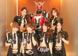 仮面ライダーシリーズ40周年を記念して結成された女の子だけで構成されるライダーユニット
