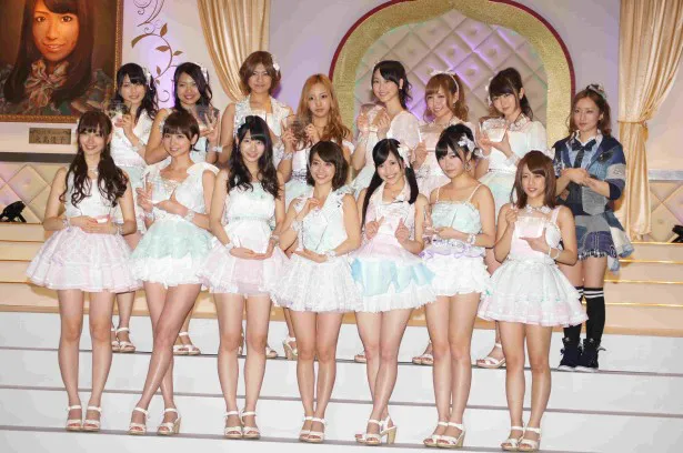 第4回の選抜メンバーたち(写真は「第4回AKB48選抜総選挙」のもの)