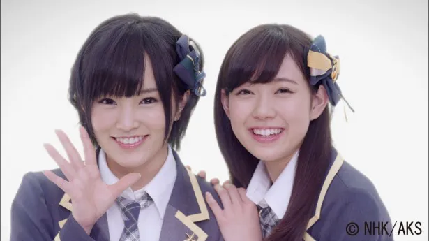 NMB48の二人もデジタルテレビを盛り上げる