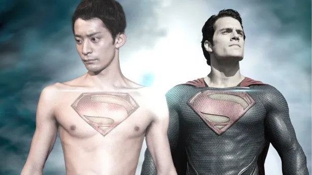 画像 世界水泳 で注目される入江選手が映画 マン オブ スティール とのコラボcmでスーパーマンに 2 4 Webザテレビジョン