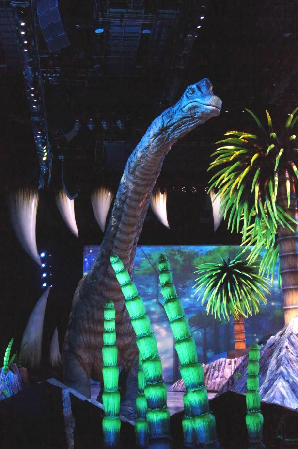 全長22mの最大級の恐竜も登場