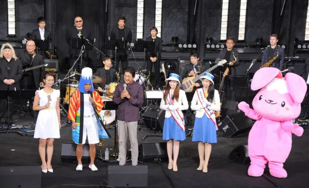 【写真】“ミス富士山グランプリ”や、ゆるキャラのふじぴょんも参加！　大盛況の音楽祭の模様を2週連続で伝える