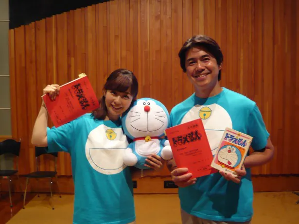 「やじうまテレビ－」から参戦してきた松尾由美子アナと坪井アナ(写真左から)