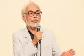 引退会見に登場した宮崎駿監督