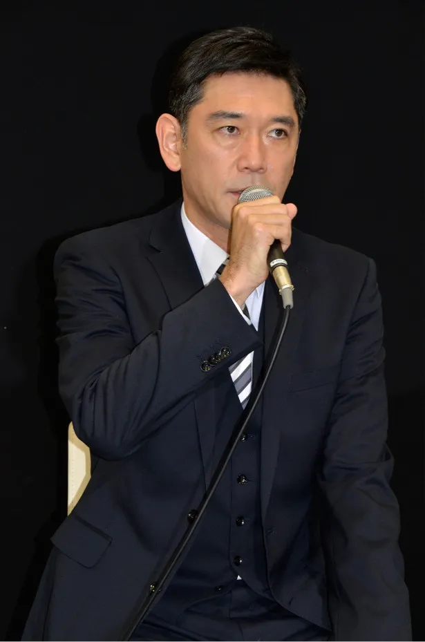 警察庁長官官房総務課課長・竜崎伸也を演じる杉本哲太