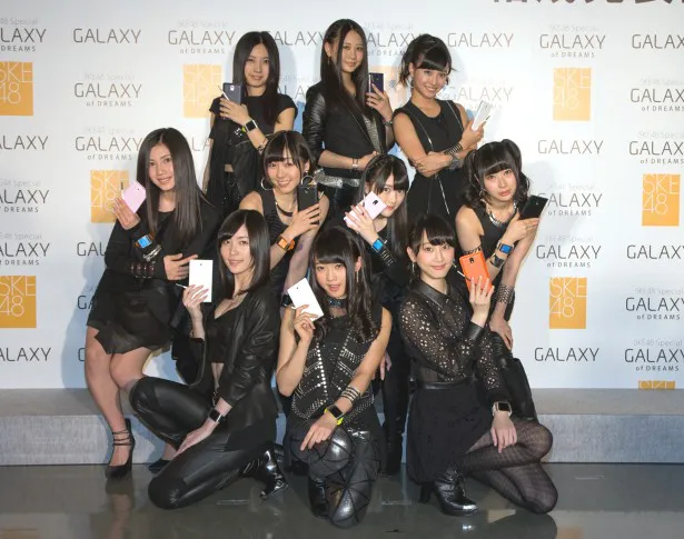 新ユニット「SKE48 Special GALAXY of DREAMS」のメンバーたち