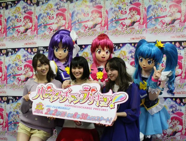 「プリキュアは特別な存在のように思うが、誰もがなれる可能性を感じました」と語る潘(右)