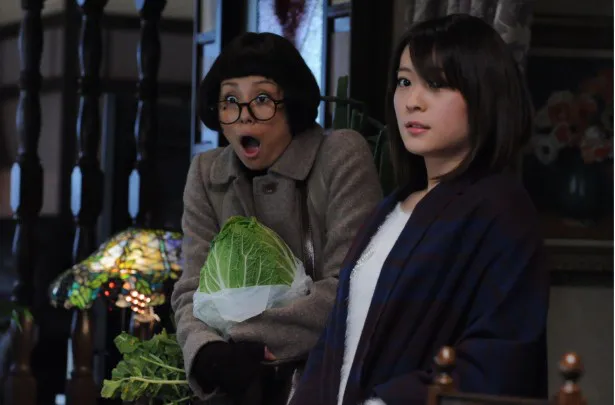 「家政婦は見た！」でダーティーな家政婦・信子を演じる米倉涼子(写真左)と雇い主・朱実役の北乃きい(写真右)