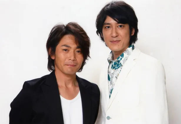 SPECIAL GUEST MCのココリコ。遠藤章造(左)と田中直樹(右)
