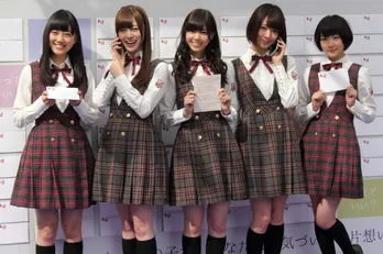 乃木坂46の“五福神”が渋谷のど真ん中で胸キュン告白! 橋本奈々未「告白がスタンプだったらイヤ!!」