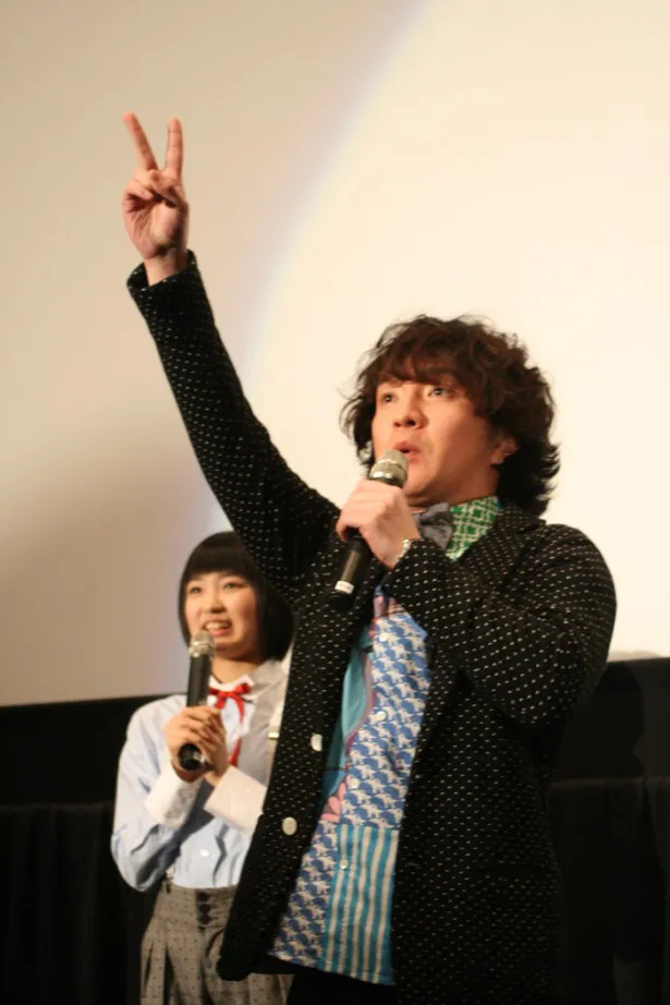 イベントでは映画のタイトルにかけて『しゅらら“ジャンケン”ぼん』大会が行われ、会場で最後まで勝ち残った一人に登壇者3人のサイン入りパネルが贈られた