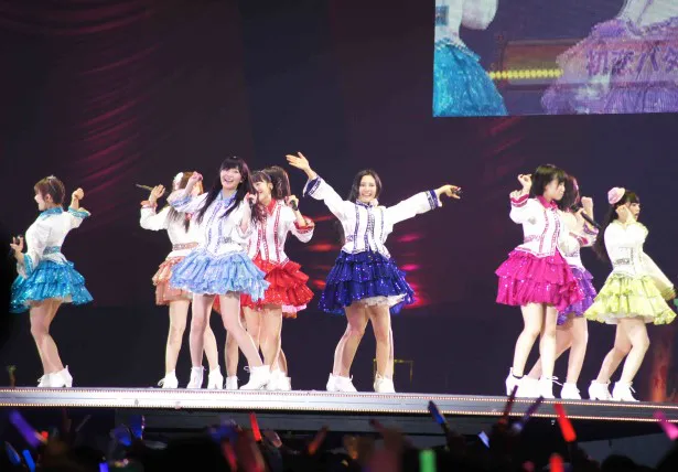 「さいたまスーパーアリーナ」初単独公演を行ったHKT48