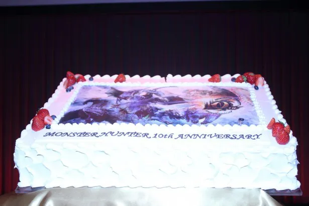 10周年記念のケーキ