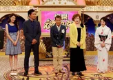 803回目となる7月11日(金)の放送に出演する(左から)多岐川華子、榎木孝明、太平サブロー、上沼恵美子、香西かおり