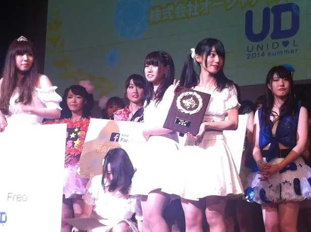 【写真を見る】「UNIDOL 2014 Summer」で準優勝のドルクラ☆(日本大学藝術学部)
