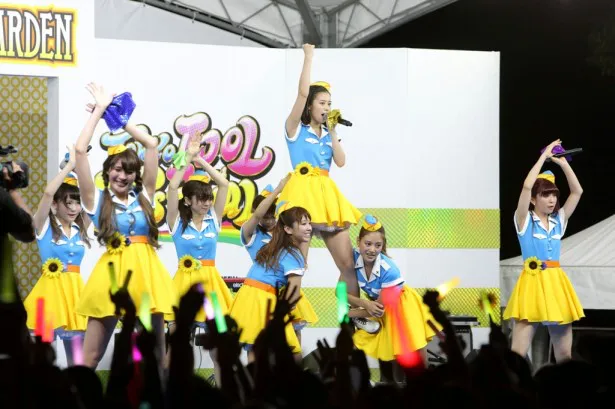 PASSPO☆の「TIF2014」の最後を飾ったのはHOT STAGE同様「向日葵」
