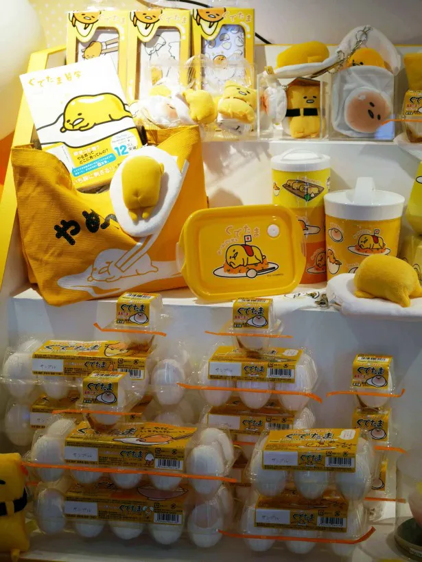 LINEスタンプでも人気の「ぐでたま」。食品メーカーとコラボした卵も発売に！