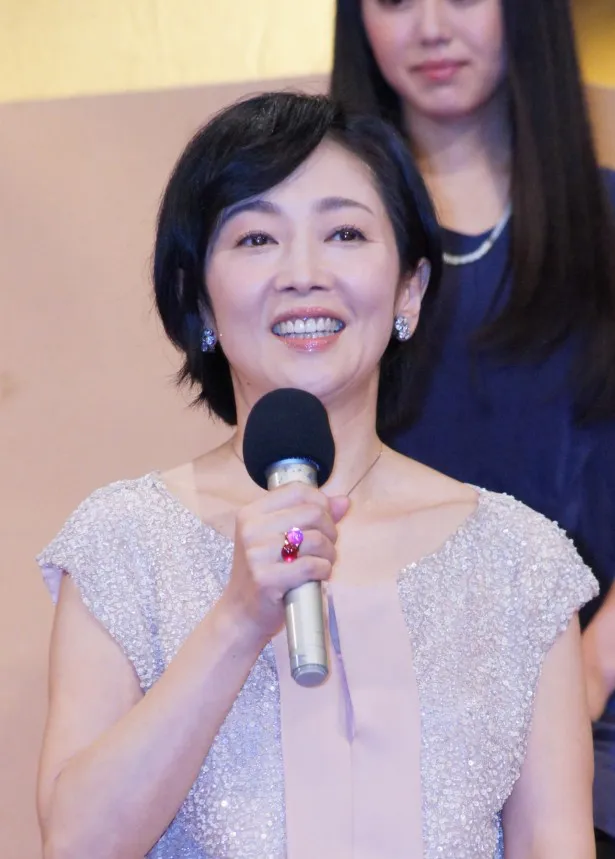 吉田松陰の弟子・金子重輔の母・金子ツルを演じる麻生