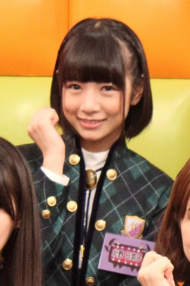 二期生として二番目に正規メンバーに昇格した北野日奈子
