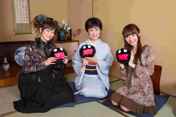 新番組「ボカロ生活(仮)」に出演することが決まった畑亜貴、小林幸子、遠藤ゆりか(写真左から)