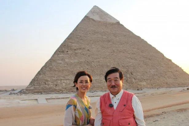 吉村作治教授、秋本奈緒美がカフラーのピラミッドへ。謎に包まれたピラミッドの真実に迫る