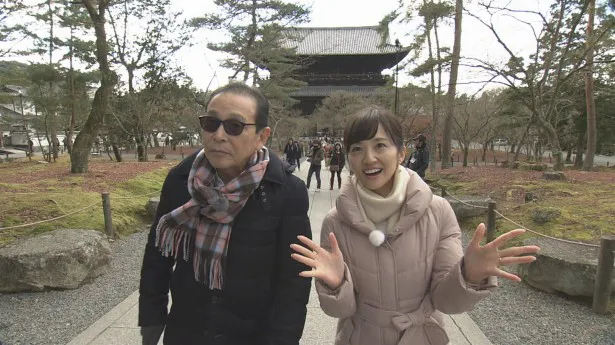 タモリと首藤奈知子アナは南禅寺を訪問