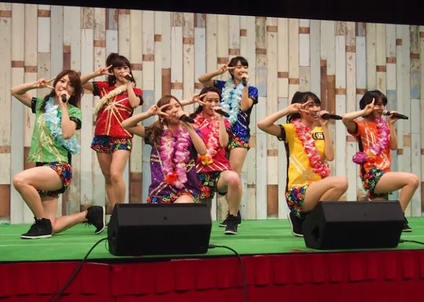 アップアップガールズ(仮)が「Island life style show2014」に出演