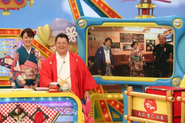 【写真を見る】吉田敬とパネリストの大久保佳代子はたこ焼きを買いにスタジオを飛び出す