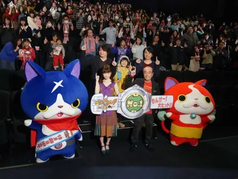 ぱるる、ジバニャンにやっぱり“塩対応”!? 「妖怪ウォッチ」初の劇場版が公開!