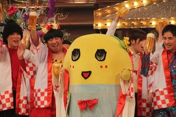 ふなっしーが紅白の演歌対決に駆けつける！ 