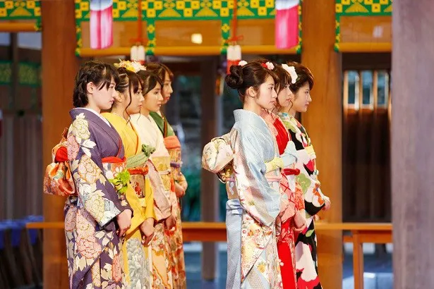 成人式は乃木坂46にゆかりのある乃木神社で行われた