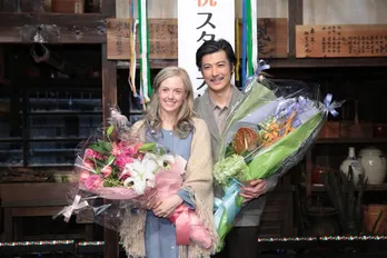 「マッサン」エリー、涙のスタジオクランクアップ