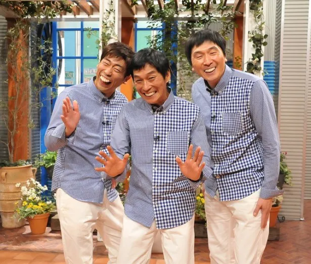 2月28日(土)に放送される「さんまのまんま」(関西テレビ)に、原口あきまさ(左)とほいけんた(右)がゲスト出演する