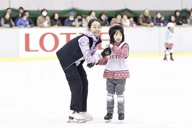 「スケートが楽しいことが分かった」と語る子供も